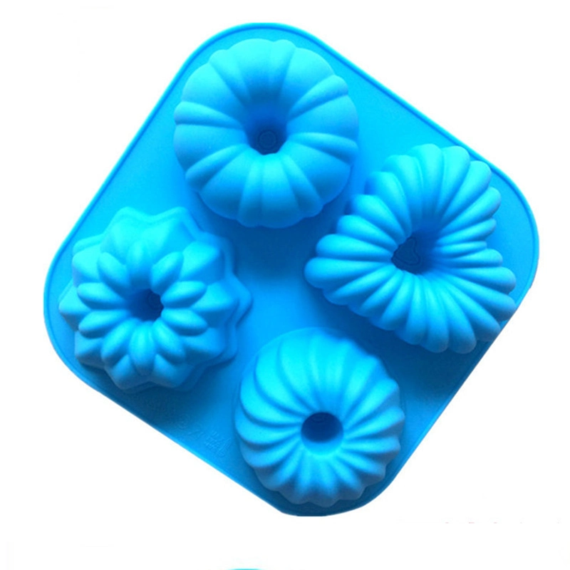 Factory Supply Silicone Cookies Mold New Lovely Design Silicone Cookie Mould Cake Fondant Chocolate Mould Baking Tray